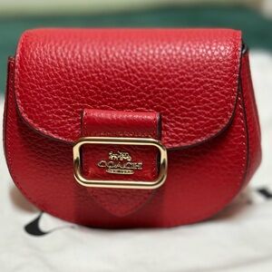 COACH MORGAN CARD CASE ON A CHAIN NEW WITH TAG